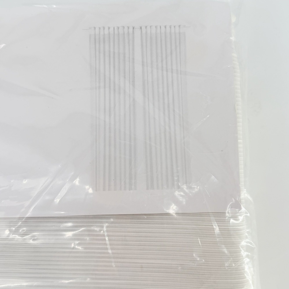 IKEA GJERTRUD Sheer Curtains White 57x98" Pair 2 Panels New - Picture 2 of 8